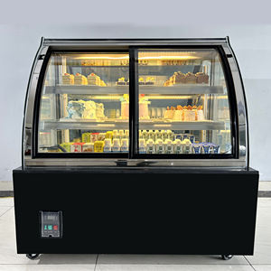 <span class=keywords><strong>Prix</strong></span> bas verre porte gâteau congélateur réfrigérateur réfrigérateur affichage 1.2m refroidisseur usine vente en gros vitrine refroidisseur - Product Image 2