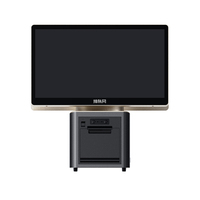 Máquina de punto de venta Pantalla táctil de 15,6 pulgadas Windows Pos Machine con impresora Todo en uno Restaurante Retail Pos Terminal Windows