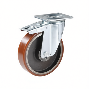 Roue pivotante avec noyau en fonte, série lourde, 200 mm - Product Image 2