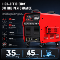 Nouvelle machine de découpe plasma 100A 380V avec compresseur d'air intégré, soudeuse à l'arc 2 en 1, machine de découpe industrielle 40mm 12000mm/s