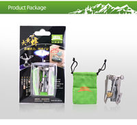 SOLO WILD 3000T 25g ultra-léger extérieur Portable haute qualité BRS alliage de titane pliant Camping Mini gaz randonnée réchaud
