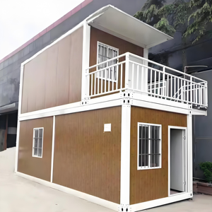 Maisons conteneurs portables de 20 pieds en kit, au design moderne, style marin modifié, pour hôtels, bureaux, toilettes - Marque Wanhai - Product Image 1