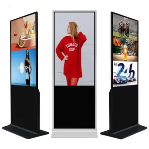 Écran tactile interactif de 49 pouces Kiosque publicitaire Écran LCD vertical Moniteur de machine publicitaire publicitaire