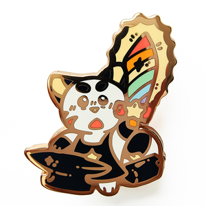China Wholesale Custom Logo Anime Cartoon Brass Enamel Pins with Silk Screen Printing Gold-Plated for for Souvenir & Gift