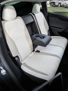 2025 <strong>Tesla</strong> <strong>Model</strong> Y Custom Leather Car Seat Covers Full Set Original <strong>Size</strong> Waterproof Cushions Manufacturer Price - Product Image 1