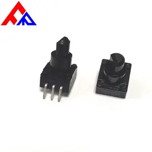 Factory wholesale RK094 10k 20k 50k with silver steering wheel angle rotary potentiometer
