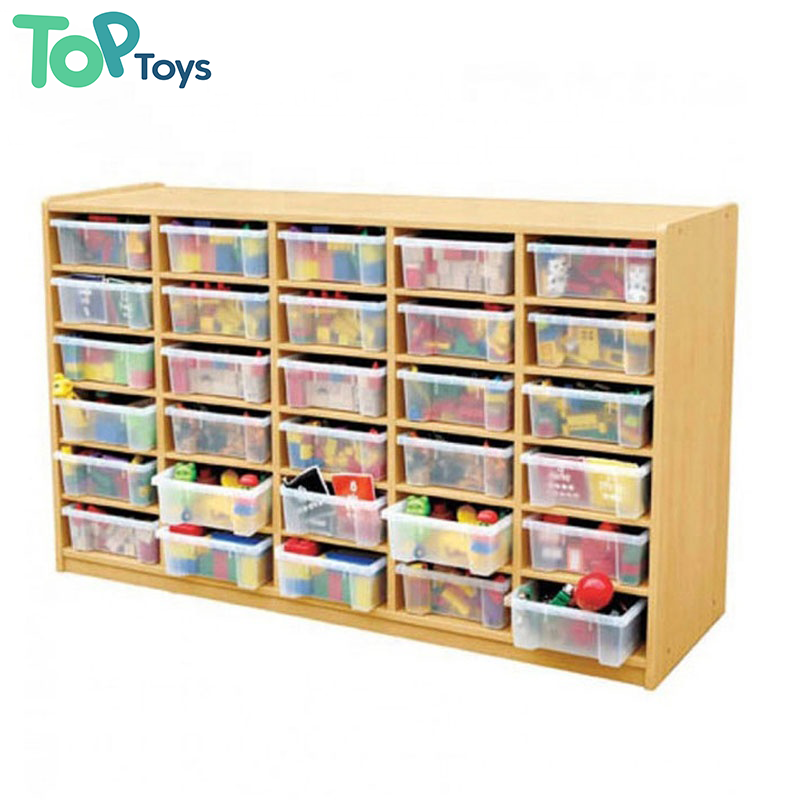 Montessori School Furniture Modern Wooden Cubby