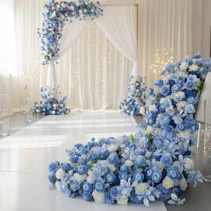 زهور اصطناعية بلاستيكية مصنوعة يدويًا بالجملة - ورود مختلطة واقعية بأسلوب طبيعي وصديقة للبيئة - Product Image 4