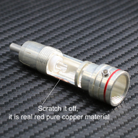 Connecteurs audio RCA YIVO en cuivre pur plaqué argent et rhodium véritable, fiches durables pour système home cinéma Hi-Fi et audio automobile