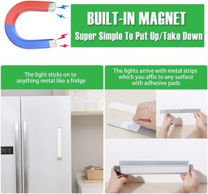 Ultra-Thin <b>Cabinet</b> Closet <b>Light</b> 3 Color Dimmable 5v Usb <b>Rechargeable</b> Kitchen <b>Cabinet</b> Closet Wardrobe Led Motion Sensor Alu <b>Light</b> - Product Image 4