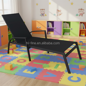 <span class=keywords><strong>Lit</strong></span> et chaise longue multifonctionnels en aluminium moderne pour salon, chambre et extérieur - Product Image 5