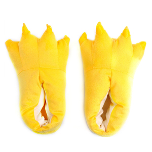 Nueva llegada cálido Animal lindo patas de peluche de juguete de dibujos animados de animales zapatillas de felpa zapatillas - Product Image 4