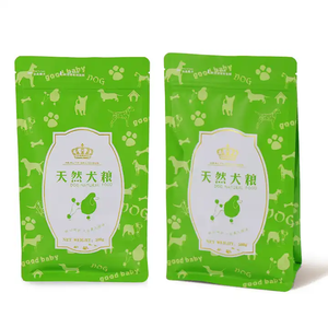 Emballage d'aliments pour animaux de compagnie scellé à fond plat 15kg 20kg / 40lb sac à soufflet latéral sac d'emballage d'alim - Product Image 6