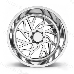 ล้อรถบรรทุกฟอร์จ 20x14 24x16 28x16 ขัดเงาแบบซี่ลวด 6x135 8x170 สำหรับรถฟอร์ด F150 F250 F350 แบบออฟเซ็ตสั่งทำพิเศษสำหรับรถยกสูง - Product Image 2