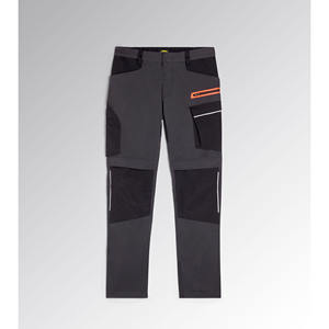 กางเกง Diadora Hybrid Performance ไซส์ XXL ทรงสลิมฟิต ป้องกันไฟฟ้าสถิตย์ ตะเข็บเชื่อมด้วยความร้อน สำหรับใช้ในโรงงาน/เวิร์กช็อป สีดำ/น้ำเงินเข้ม - Product Image 1