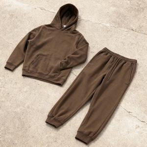Conjunto de Sudadera con Capucha y Pantalones de Chándal de Felpa Francesa de Algodón de 500 Gramos Personalizado para Hombre, Chándal Informal, Sudadera con Capucha Esencial - Product Image 3