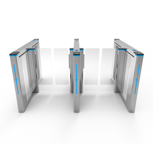 Kiểm soát truy cập cửa quay với xác minh mã vạch cho trạm tàu điện ngầm rào cản cho người đi bộ - Product Image 5