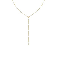 Chaînes de corps en Y personnalisées OEM avec perles d'imitation, colliers empilables ajustables en cuivre, fabricant de bijoux tendance