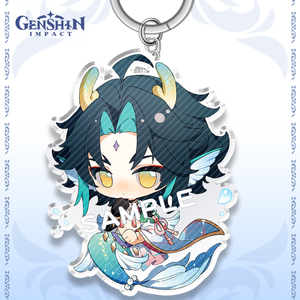 Portachiavi acrilico personalizzato di alta qualità portachiavi immagine acrilica portachiavi KPOP Idol portachiavi Charm acrilico impatto <span class=keywords><strong>Genshin</strong></span> - Product Image 4