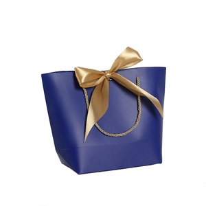 Bolsas de Regalo de Papel de Lujo con Cinta, Bolsas de Papel Rosa para Regalo, Bonitas y Elegantes Bolsas de Papel para Regalo - Product Image 5