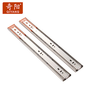 QIYANG <span class=keywords><strong>Heavy</strong></span> Duty 45mm Acero inoxidable Cierre suave Cajón Diapositivas Muebles Hardware Cajón Rieles para uso en cocina - Product Image 1