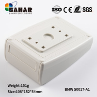 El mejor diseño Zzz 50017 Recintos de ABS de montaje en pared Mini transmisión de datos y sensor IOT Recinto de plástico electrónico e instrumento