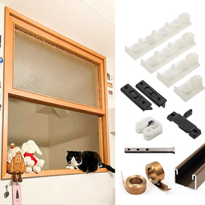 Accessoires de système de levage vertical à double battant de style américain, système de glissière vers le haut, accessoires de <span class=keywords><strong>porte</strong></span> et de fenêtre à ouverture vers le haut et vers le bas - Product Image 1