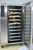 Four à convection électrique sans ventilation à 10 plateaux avec système de filtration intégré et fonction vapeur pour pain, gâteaux, pâtisseries et baguettes