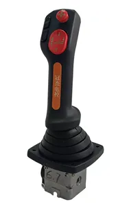 Manette industrielle multi-<span class=keywords><strong>axes</strong></span> à capteur Hall de haute précision, fournie directement par le fabricant (OEM), pour grues, chargeuses et autres engins de construction - Product Image 2