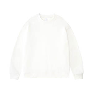 Francés Terry algodón de gran tamaño gimnasio baloncesto sudadera hombres cuello redondo sudadera logotipo personalizado - Product Image 3