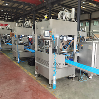 Grande machine automatique électrique japonaise pour la fabrication de gyozas et de dumplings du Népal, marque Helper, 250 pièces/min, 7 kW, 220 V, garantie 1 an