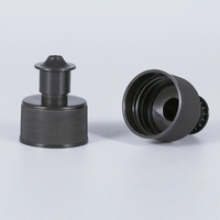 Offre Spéciale – Bouchon de Bouteille Anti-Déversement en Plastique PP 28mm Marque Guchang Modèle J-01, Fermeture Push-Pull pour Liquide Vaisselle et Utilisation Chimique