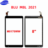 Tablette BLU M8L 2021/2022 M8L PLUS – Vitre tactile extérieure, stylet, panneau d'affichage, écran interne (QC non testé, non destiné à la Chine)