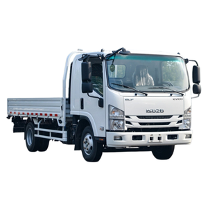 Camión Isuzu ELF KV100 4x2 de Cabina King y Plataforma Plana, Tecnología Japonesa Duradera, para Transporte de Materiales de Construcción - Product Image 1