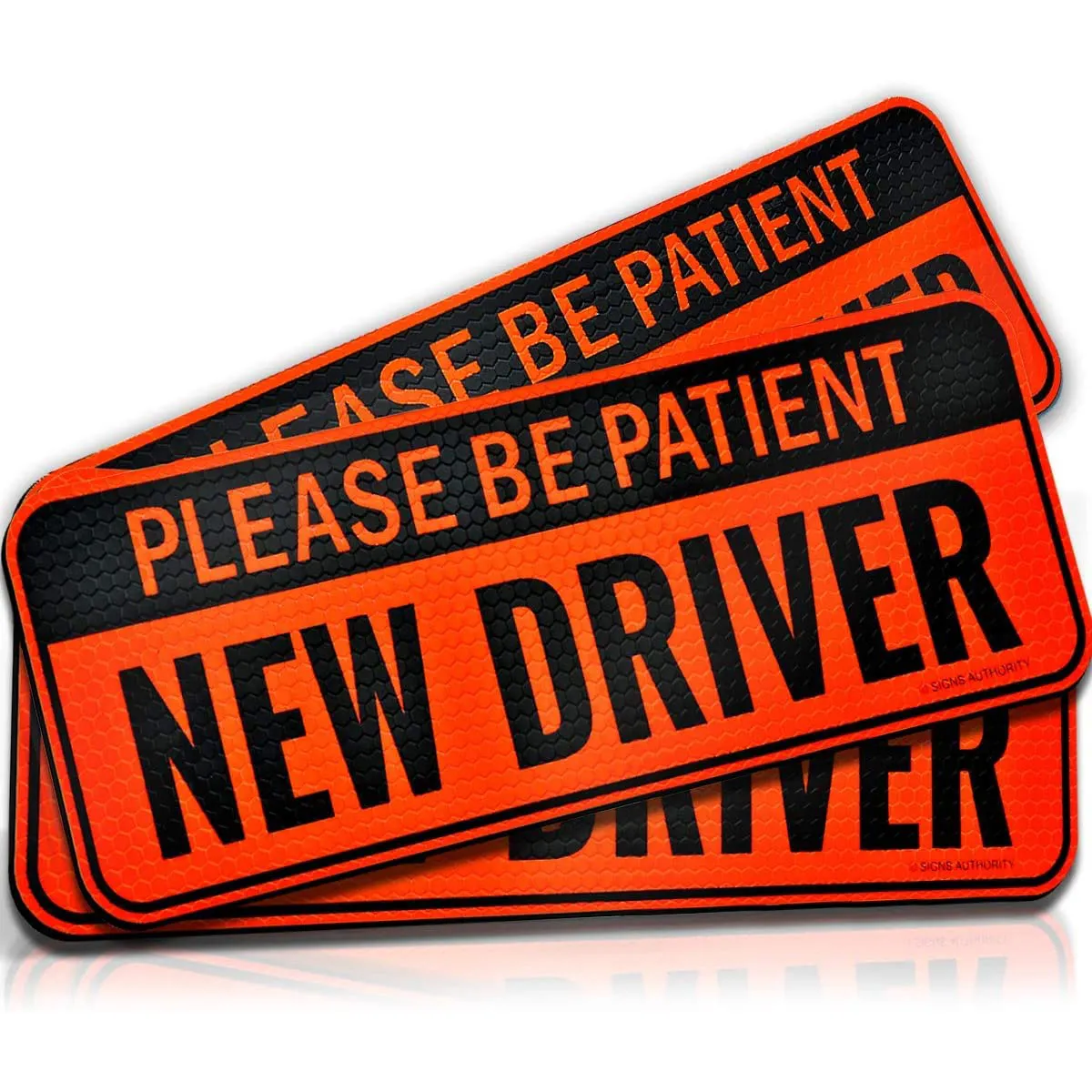 재사용 가능한 움직일 수 있음 환자 안전 경고 빨간색 노란색 은색 반사 학생 새로운 운전자 자동차 사인 자동차 자석 스티커