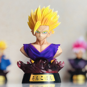 Statue Anime DBZ Ultra Instinct Kakarotto <span class=keywords><strong>Zamasu</strong></span> de 15 cm, <span class=keywords><strong>Goku</strong></span> Vegeta Gohan Trunks, buste en PVC, figurine de collection, jouets - Product Image 5