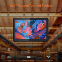 Tablet Genggam Tangguh Unisoc T616 5G Sz-hxe IP67 Siap Pakai di Lapangan Dengan RAM 6GB/8GB Sistem Operasi Android 12 NFC RFID Tersedia