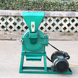 Usine directement manuelle Broyeur de céréales Broyeur pulvériser <span class=keywords><strong>Moulin</strong></span> à farine Broyeur à disque cannelé - Product Image 5
