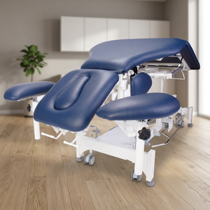 Table d'examen en acier haute résistance OEM durable pour traction cervicale, certifiée ISO, garantie 3 ans, usage en physiothérapie - Product Image 3