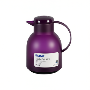 Emsa Samba Quick P1l Carafe isotherme Aubergine translucide Lot de 2 - Product Image 2