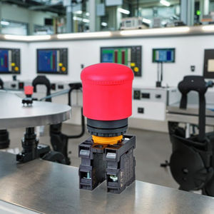 สวิตช์หยุดฉุกเฉินแบบหัวเห็ด EATON Moeller M22 ซีรีส์ 1 แบบปกติปิด 1 แบบปกติเปิด พร้อมหน้าสัมผัส - Product Image 2