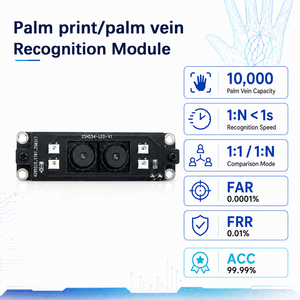 โมดูลตรวจสอบเส้นเลือดฝ่ามือ Corevein Connect CV-M200S ระบบควบคุมการเข้าออกด้วยไบโอเมตริกซ์ ใช้พลังงานผ่าน USB สำหรับ Android/Windows/Linux/MAC - Product Image 1