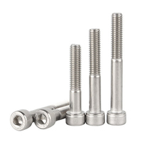 Vis à six pans creux et écrous DIN912 M8 -M14, vis à six pans creux noires