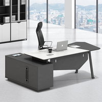 Mobilier de bureau de couleur personnalisée bureau de direction pour patron bureau de direction modulaire moderne bureau en bois pour ordinateur table de bureau moderne