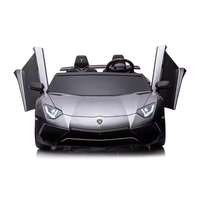 Voiture électrique WELLDONE WDA-8803 pour enfants de 2 à 4 ans, voiture de sport à batterie avec portes à ciseaux hydrauliques