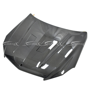 CUSTOMIZE PD STYLE CARBON FIBER <strong>ENGINE</strong> HOOD BONNET for MERCEDES-BENZ E-CLASS W207 COUPE BODY KIT - Product Image 2