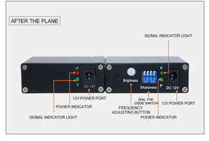 <span class=keywords><strong>Bnc</strong></span> <span class=keywords><strong>Converter</strong></span> 800m HD 1 kênh đồng trục 5MP hoạt động Video Balun CCTV phụ kiện - Product Image 4