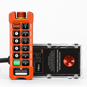 Télécommande industrielle F23-BB Pro 10 boutons, anti-choc, étanche, clavier en silicone, code d'apprentissage, en métal et plastique - Product Image 3