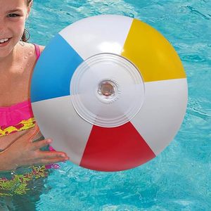 Pallone da Spiaggia Gonfiabile 51 Cm Colori Giallo Rosso Blu Giochi da Spiaggia - Product Image 4