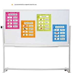Bolsa Magnética para Pizarra Blanca, para Niños de 4 a 6 Años, Material de Poliéster, Tabla de Bolsillo para Enseñanza y Estudio - Product Image 5